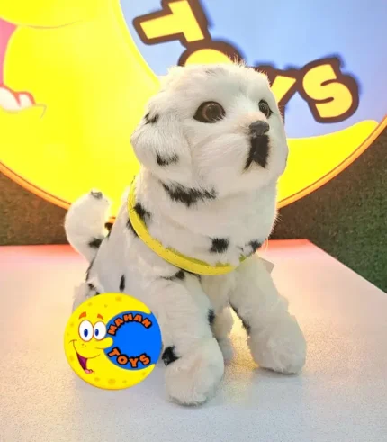 عکس سگ لمسی سنسوردار خال خالی