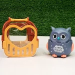 جغد فشاری داخل قفس