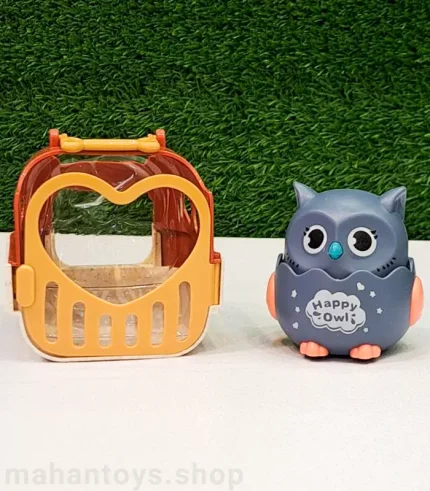 جغد فشاری داخل قفس