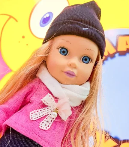 عکس عروسک گوشتی کلاه سیاه MayMay