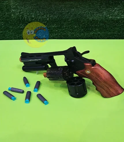 عکس تفنگ هفت تیر گلوله فومی