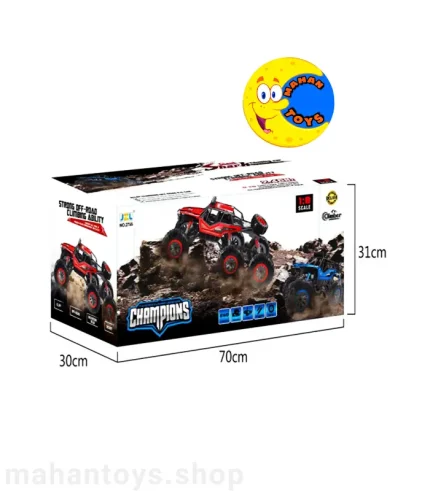 ماشین کنترلی آفرود 6 چرخ 2280