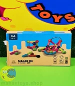 پلی مگ اورجینال 64 قطعه مگنتیک Magnetic