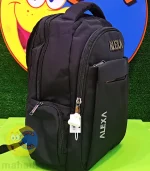 کوله ساده مشکی ALEXA