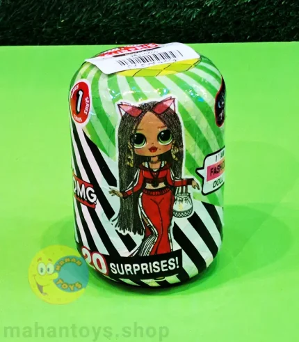 عروسک ال او ال سورپرایزی استوانه کوچک LOL Surprise سبز