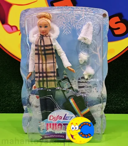 عروسک باربی زمستانی DEFA LUCY