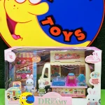 ست خرگوش با ماشین بستنی